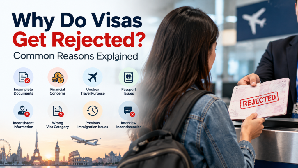 top reasons for visa rejection in india